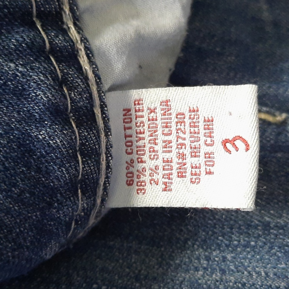 Sz 3 Almost Famous Light Blue Flare Jeans - Picture 12 of 13